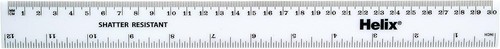 Helix plastic ruler 30cm - helix,