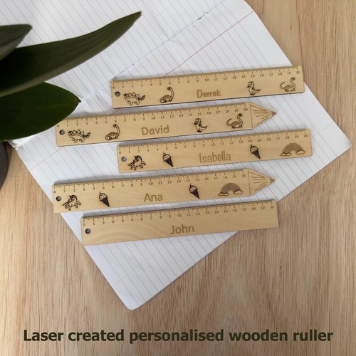 Personalised wooden school - personalised,