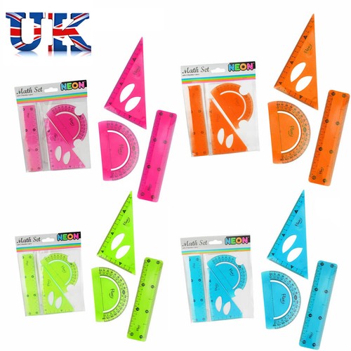 Neon maths set - maths,