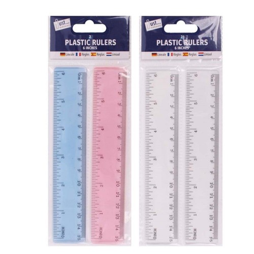 Ruler pack 15cm strong - 2,