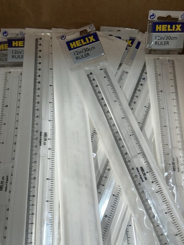 Helix ruler 30cm 12inch - ruler,