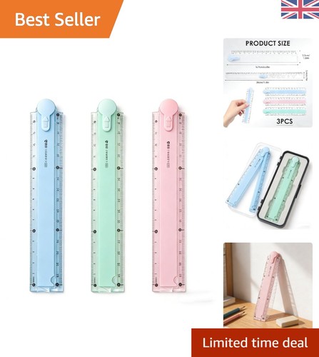 Vibrant 30cm folding - folding, rulers