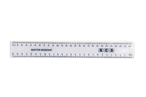 Ruler 30cm shatter resistant - 30cm, shatter-resistant