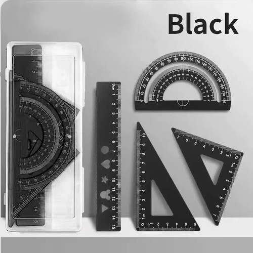Metal geometry ruler - geometry,