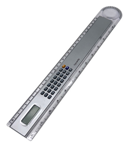 30cm plastic ruler - 12",