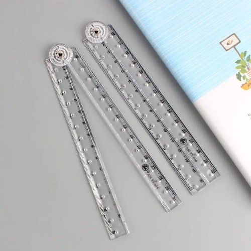 Folding acrylic ruler portable - acrylic,