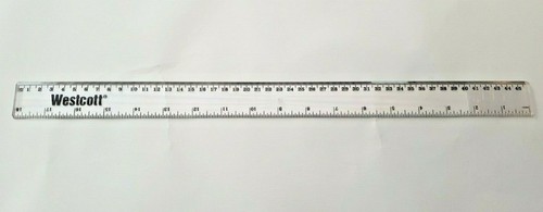 Ruler rulers westcott 45cm - ruler,