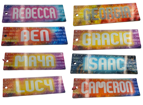 Neon animated rulers - animated,