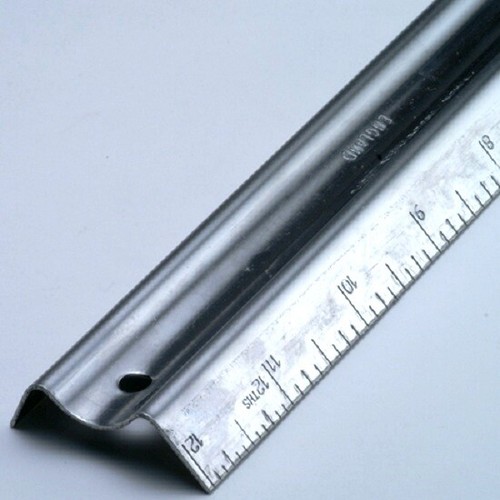 Metal safety ruler stainless - safety,