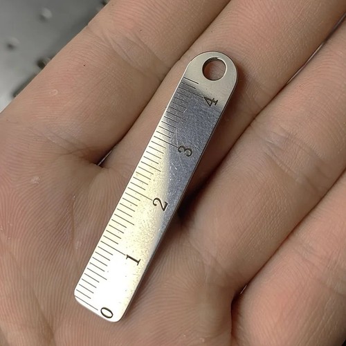 Keychain ruler portable - keychain,